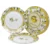 Desertni krožniki, komplet dveh desertnih krožnikov, 19 cm, porcelan, limone