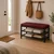 Hanah Home cipelarnik Lotus, 30 cm, bordo