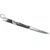 Vanjski sklopivi nož CO-18254 - 24 / 13cm / Crna / Bijela KP18254