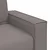 Dvosjed Kauč Taupe 160x78x84 cm Tkanina