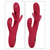 Sweet Smile Rabbit Vibrator with G-Spot Stimulation Red