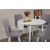 HANAH HOME Trpezarijski sto i stolice Vina 0701 White Grey