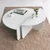 Hanah Home Podium Sto za dnevnu sobu, Bela