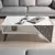 Wallity Klub sto Beril 105x58x40cm Beli