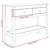 Konzolni stol 100x35x75 cm od masivne borovine