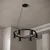 Brilagi - LED RGBW prigušiva luster na sajli SELE 6xGU10/6,5W/230V crna