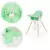 Eco Toys Hranilica za bebe 2u1, Zelena