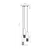 Sollux SL.1689 - Luster na sajli LAMI 3xGU10/10W/230V bela