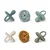 liewood® komplet 6 tolažilnih dud paula blue multi mix