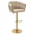 EH Barski stol Cofton Gold Beige žamet