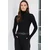 Trend Alacati Stili Ženska bluza Alc-X14809, Crna