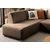 ATELIER DEL SOFA Ugaona garnitura S Loft Left Brown