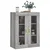 Stenska omarica siva sonoma 69,5x34x90 cm
