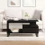 Kava Stol Crni hrast 90 x 49 x 45 cm Konstruirano drvo