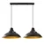 Conceptum Hypnose Luster Saglam-3733, 62x30 cm 2xE27