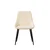 MID.YOU SET STOLOV, tekstil krem barve, bela