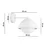 BRILAGI - Zidna lampa COSMO 1xE27/60W/230V bela/zlatna