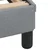 Vidaxl Posteljni okvir Dover svetlo siv 140x190 cm blago
