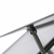 Staklenik s okvirom antracit 224 x 169 x 195 cm aluminijski