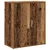 Kreveta 2 pcs Staro drvo 60 x 31 x 70 cm Konstruirano drvo