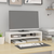 Stalak za monitor bijeli (52-101) x 22 x 14 cm masivna borovina