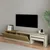HANAH HOME TV polica Nest Travertine Warm Oak