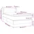 Vidaxl Box spring postelja z vzmetnico krem 80x200 cm blago