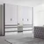 Premium Living omara Za Oblačila Oxford, Bela