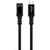MicroConnect MC-USB3.2CC1-FA USB C 3.2 Gen 2x2 kabel 1 m črne barve