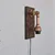 Opviq Zidna lampa E27 Max 200W, Smeđe-Rose Gold