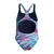 Speedo HYPERBOOM PRINT MEDALIST 1PC JF, dječiji kupaći kostim jednodjelni, plava 8A000260