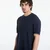 Majice Hugo Boss Rib T-Shirt Blue S