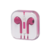 Slusalice za iPhone 6 tamno roze 3,5mm