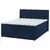 Boxspring Krevet Nikol 160/200 cm , tamnoplava