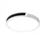 LED PLAFONJERA EL1671 O 16W 3000K CRNA/BELA
