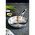 Frying pan, stainless steel, 20 cm, Efficient Inox - BRA