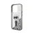 Maska Karl Lagerfeld Hc Liquid Glitter Ikonik za iPhone 15 Pro 6.1 transparent (KLHCP15LLKKNSK)