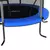shumee trampolin z okroglo mrežo 140x160 cm modra
