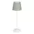 Eglo 75936 - LED stona lampa LEONERO, prigušiva, punjiva, LED/3,8W/5V 2000 mAh, bela/zelena