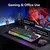 AULA T102 gaming combo 2u1 tastatura I mis RGB metalna