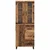 Highboard s ladicama 2 pcs Staro drvo Inženjerska drva i staklo