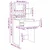 Vidaxl Toaletne mize za spalnice Siva Sonoma 80 x 39,6 x 135 cm
