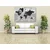 Slika modern črnobel zemljevid - 30x20