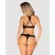 Sexy veš set 2-delni Latinesa crni - M/L