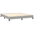 vidaXL Box spring posteljni okvir svetlo siv 160x200 cm blago