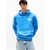 Tommy Jeans Majica nebeško modra/bela