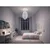 LED kristalna stropna svetiljka SAMOA LED/30W/230V, prečnik 40 cm, sjajni hrom + daljinski upravljač