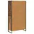 Kreveta 2 pcs Staro drvo 81 x 36 x 150.5 cm Konstruirano drvo
