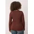 Trendyol Curve Ženska bluza Tbbaw26Af00034, Braon