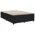 Vidaxl Box spring postelja z vzmetnico črna 140x200 cm žamet